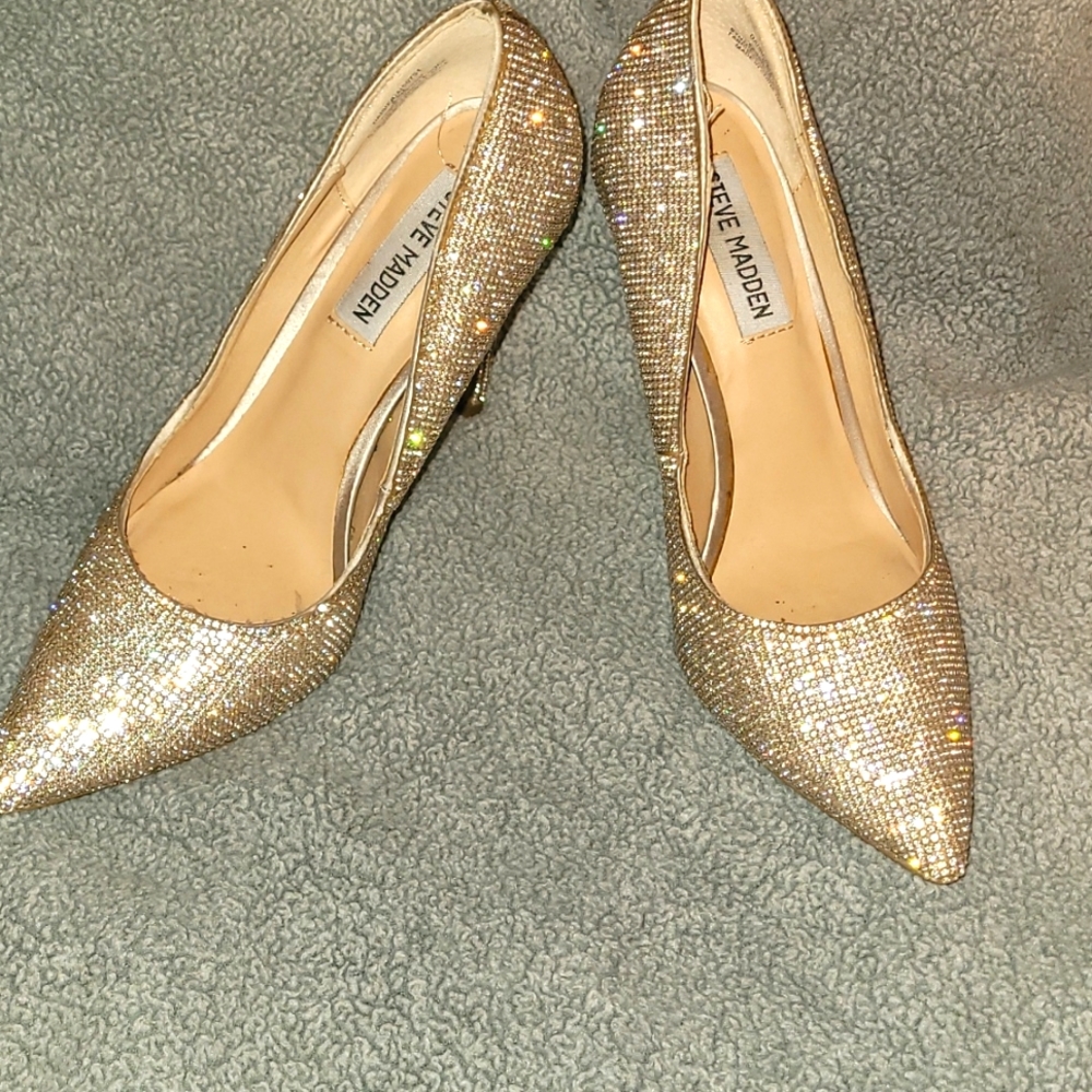 Steve Madden sparkly heels